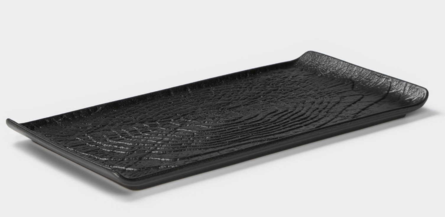 Блюдо прямоугольное 29,5х14,8 см Black